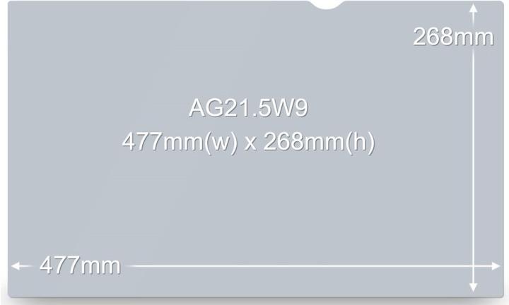 Productafbeelding 3M Ag215w9b (21.50", 16 : 9)