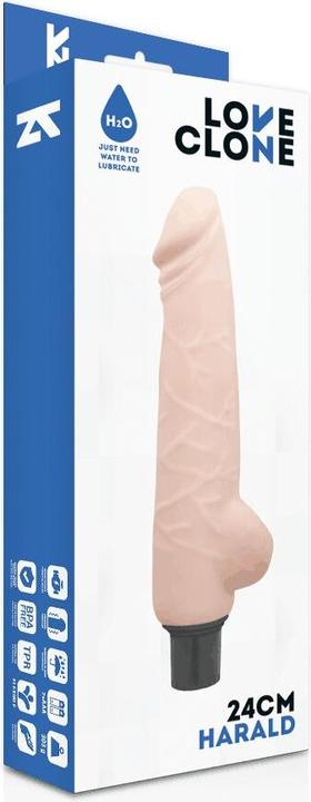 Image du produit Love Clone Loveclone Harald Vibrateur Autolubrifiant 24cm