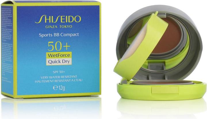 Actual product image Shiseido Sports BB Compact SPF50+ (Very Dark, 12 ml)