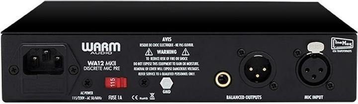 Image du produit Warm Audio WA12 MKII Noir (Micro)