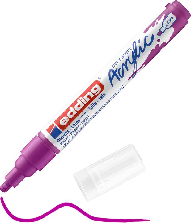 Actual product image Edding Acrylic marker 5100 Medium (Berry, 3 mm, 1 x)