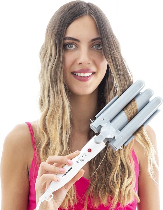 Image du produit InnovaGoods Triple fer à friser en céramique Triler