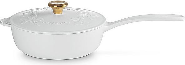 Produktbild Le Creuset Stielkasserolle Deckel HOLLY Cotton (21 cm, Stielkasserolle, Gusseisen)