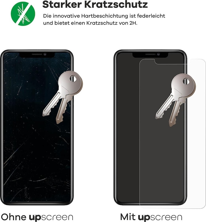 Actual product image upscreen Spy Shield Privacy Protector (1 Piece, Nokia G50 5G)