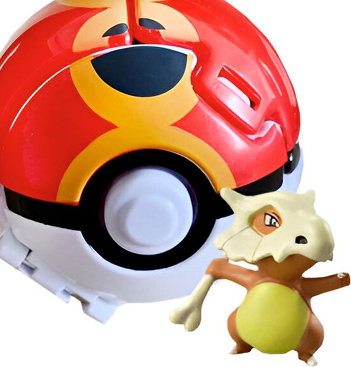 Image du produit Pokémon Set de balles à lancer avec une Pokeball Pikachu et une Poke Ball