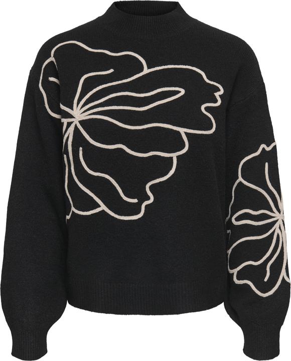 JdY Jdyjella L/S Flower Pullover Knt Noos
