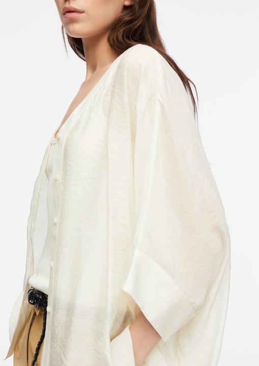 Produktbild Comma Oversized Chiffonbluse (S)