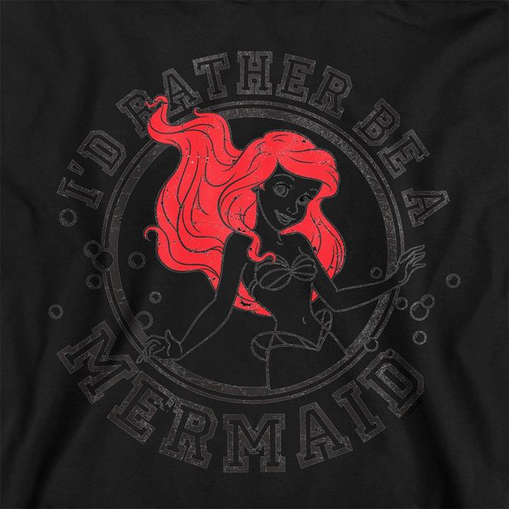 Produktbild The Little Mermaid I'd Rather Be A Mermaid Kapuzenpullover (128)