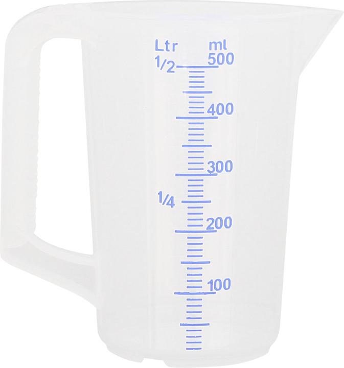 Actual product image Schneider Measuring jug with blue scale and ml graduation, capacity: 0.50 litre (500 ml)