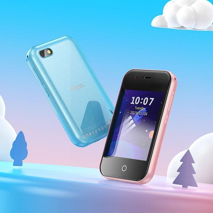 Produktbild Hoco Headphone with microphone smartphone for kids 2,8" Y102 pink