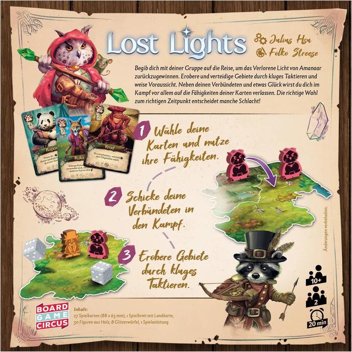 Produktbild Board Game Circus Lost Lights (d) (Deutsch)