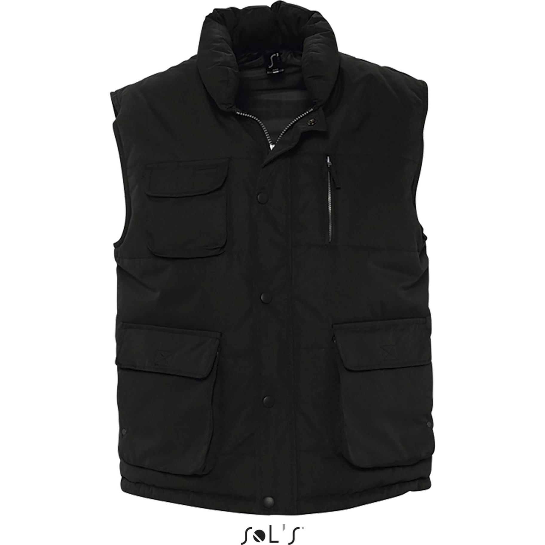 Thumbnail - Sol's, Herren, Jacke, weste viper (3XL), Grau, 3XL