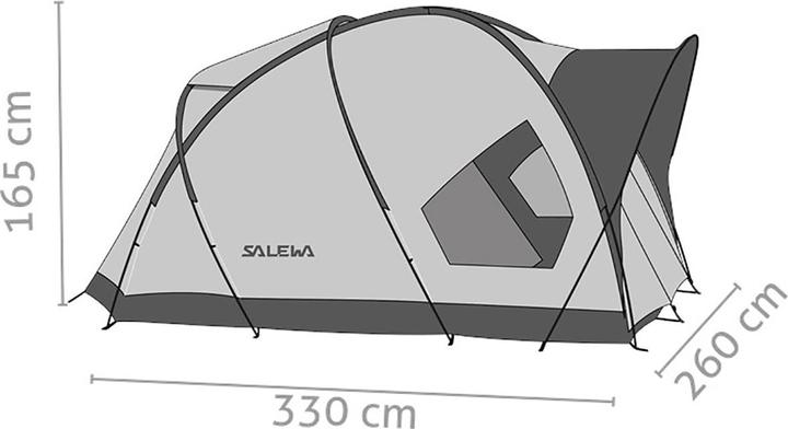 Image du produit Salewa Chapeau alpin (Tente igloo, 10 kg, 4 personnes)