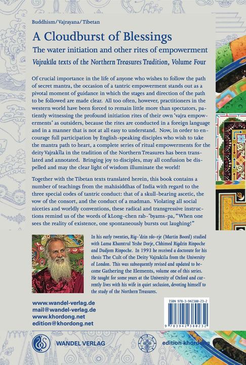 Actual product image Rig-'dzin Rgod-Ldem (English, mKha'-'gro bde-ba'i rdo-rje, Rigdzin Godem, Rig-'dzin rdo-rje (Martin J Boord), padma 'phrin-las, 2017)