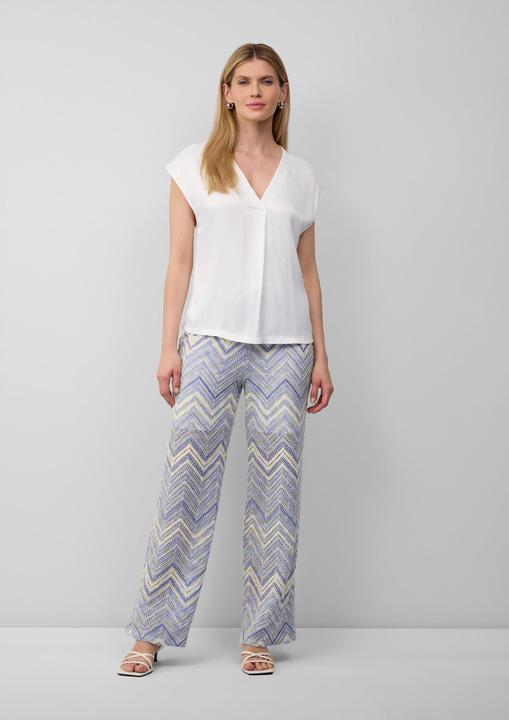 Image du produit S.Oliver Hose Wide-Leg-Hose aus Strickjersey mit Futtershorts und Elastikbund (Bande de fréquences 38 (2600 MHz))