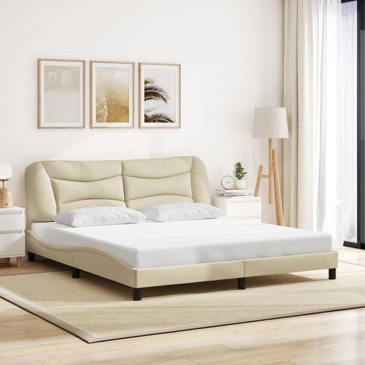 Immagine prodotto vidaXL Giroletto con testiera in tessuto (180 x 200 cm)