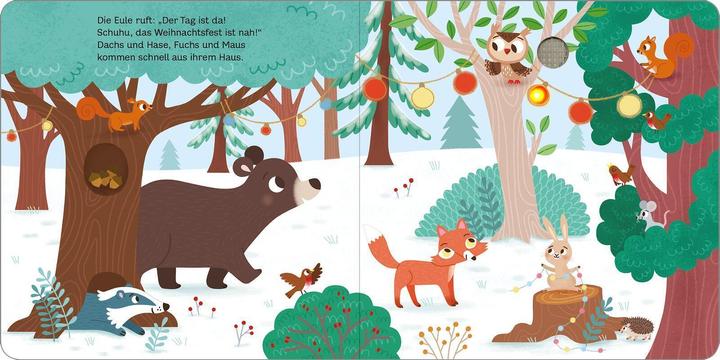 Image du produit Mein blinkendes Soundbuch - Weihnachten im Wald (Allemand, Maria Höck, 2022)