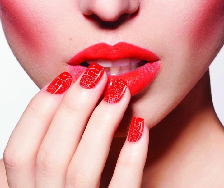 Immagine prodotto Rio Kit unghie Crackle Nails Party ( NCRP) (Borgogna, Azzurro, Red, Smalto)