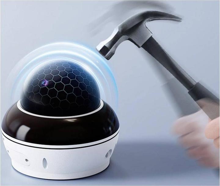 Actual product image Foscam D8ET white 4K 8MP PoE IP-Dome-Überwachungskamera Outdoor mit PTZ AI-Detektion weiss (3840 x 2160 pixels)