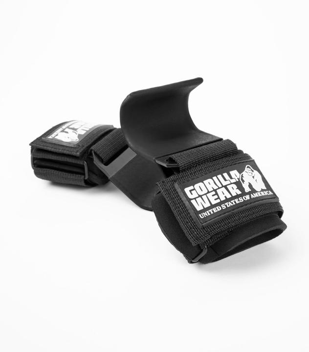 Produktbild Gorilla Wear Wear Weight Lifting Hooks (One Size)