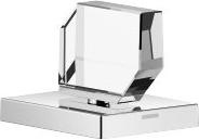 Actual product image Dornbracht CL.1 side valve left-closing, warm, with Swarowski crystal clear, 20008706