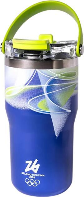 Bialetti Borraccia Termica Verde Milano Cortina (0.60 l)