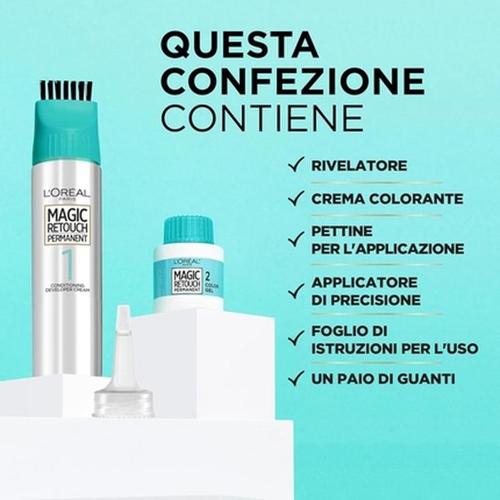 Actual product image L'Oréal Paris Perfect Permanent Retouch Color with 100% Gray Coverage Integrated Applicator and Comb (5 Brown)