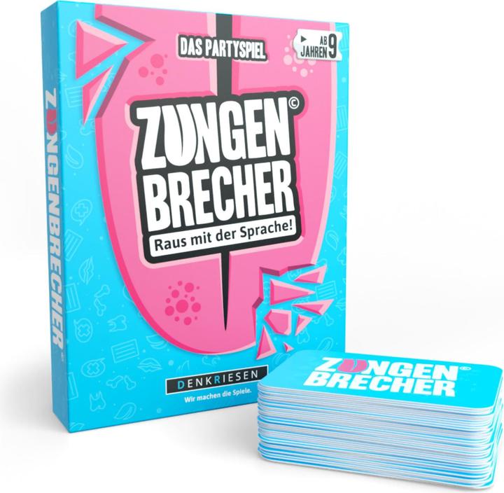 Actual product image Denkriesen Tongue twister (d) (German, 3 - 8 Players)