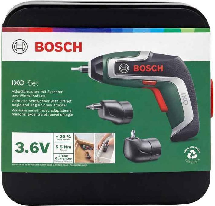 Actual product image Bosch Home & Garden IXO 7-Set (Rechargeable battery operated)