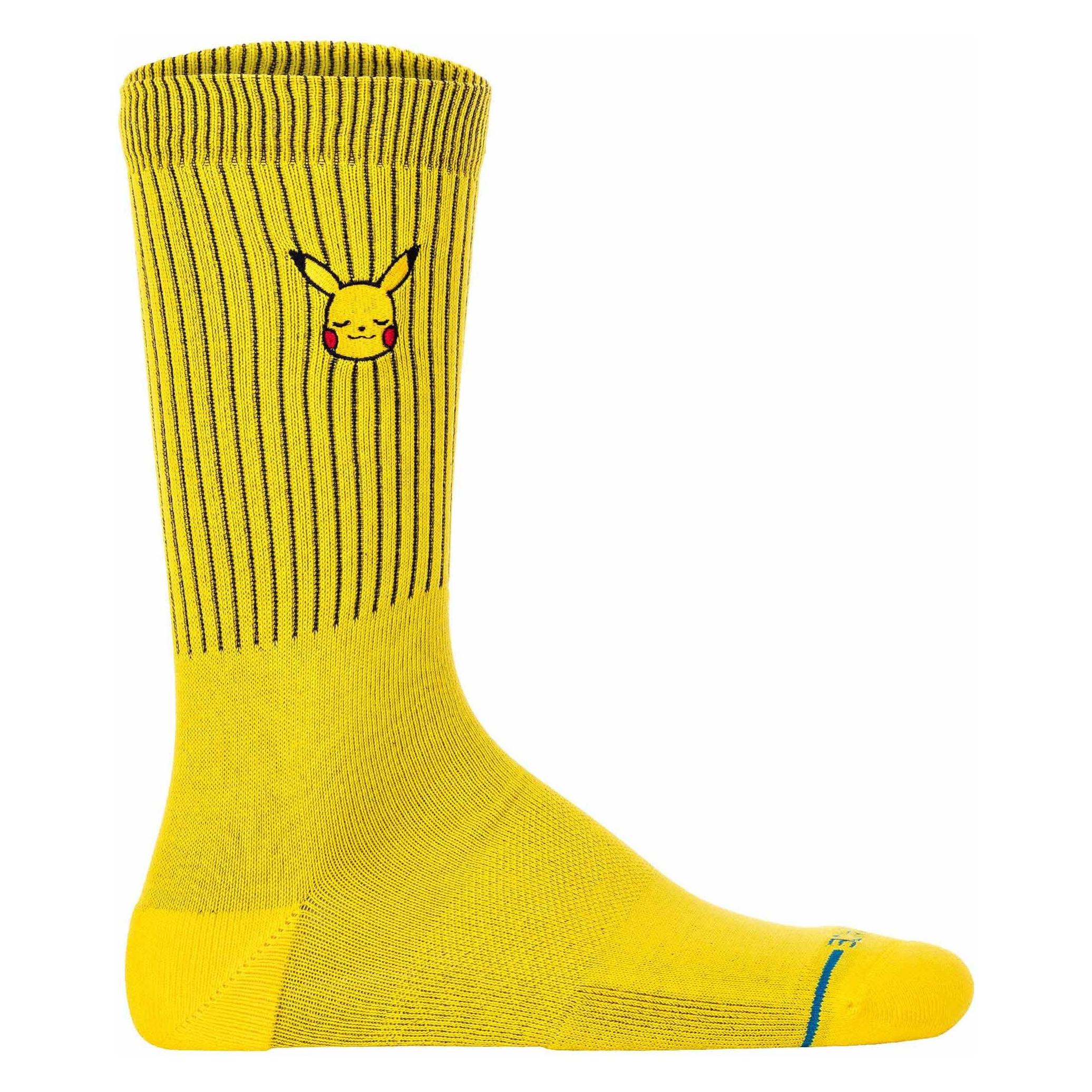 Stance, Socken, Pikachu Crew 2025, Gelb, (Einzelpack, 38 - 42)