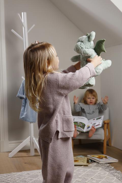 Actual product image Teddykompaniet Plush dino sitting with wings 35 cm