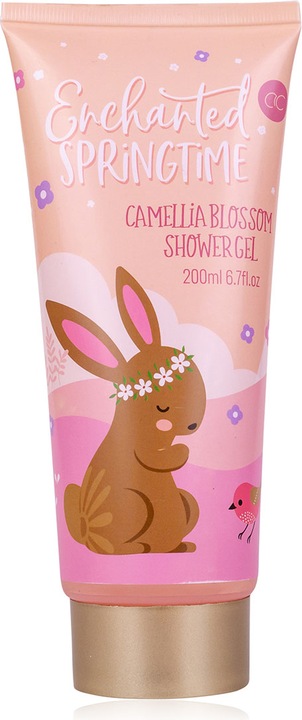 Actual product image Accentra Shower gel ENCHANTED SPRINGTIME in tube, 200ml, fragrance: Camellia Blossom, colour: