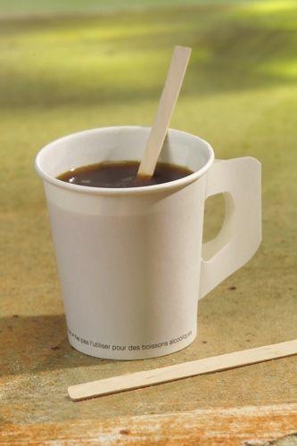 Produktbild Papstar Rührstäbchen Pure 1000 Stück Hellbraun (1000 x)