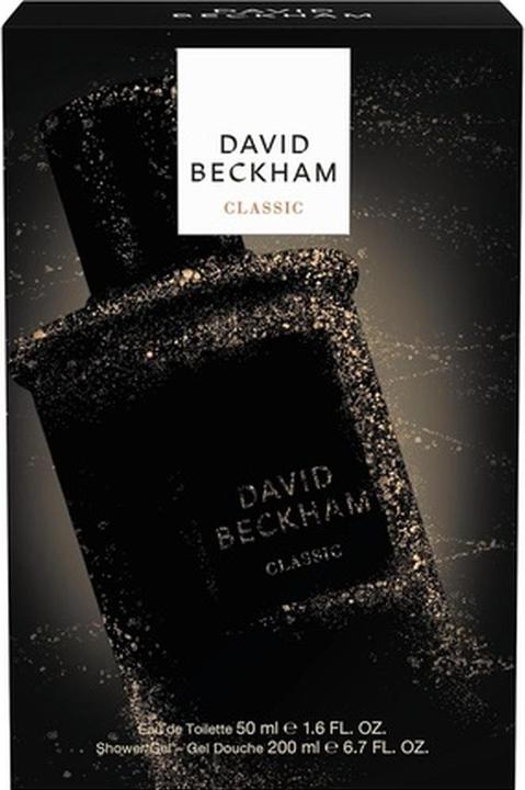 Actual product image David Beckham Classic Giftset for Him Including Eau De Toilette 50ml and Shower (Perfume set)
