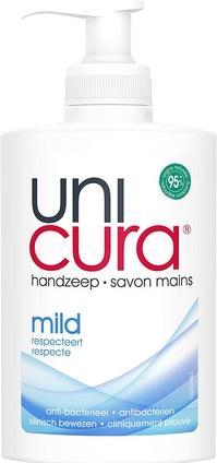 Actual product image Palmolive Unicura Antibacterial Liquid Hand Soap Mild 250ml (Liquid soap, 250 ml)