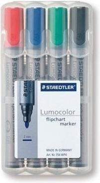 Produktbild Staedtler Flipchartmarker Lumocolor 4St Box (4 x)