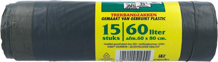 Actual product image Komo Bin liners with drawstring 60x80x0.043 1 roll (1x, 60 l)