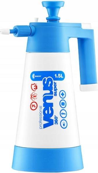 Produktbild Kwazar Venus Super PRO+ 360 Grad VITON Pumpsprüher 2 Liter - Drucksprüher mit VITON Dichtung für pro (2 l)