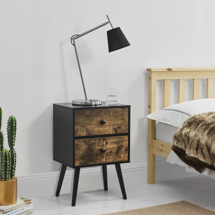 Image du produit En.Casa Table de chevet (40 x 29.50 x 60 cm)