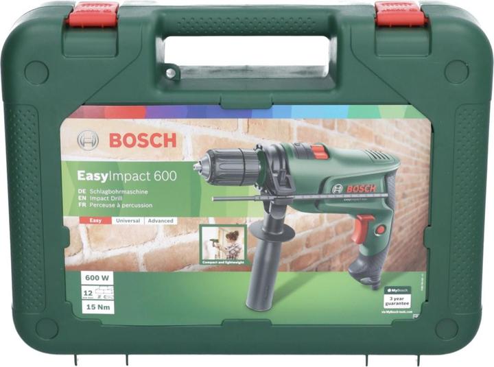 Actual product image Bosch Home & Garden EasyImpact 600 impact drill with carrying case (Electrical connection)