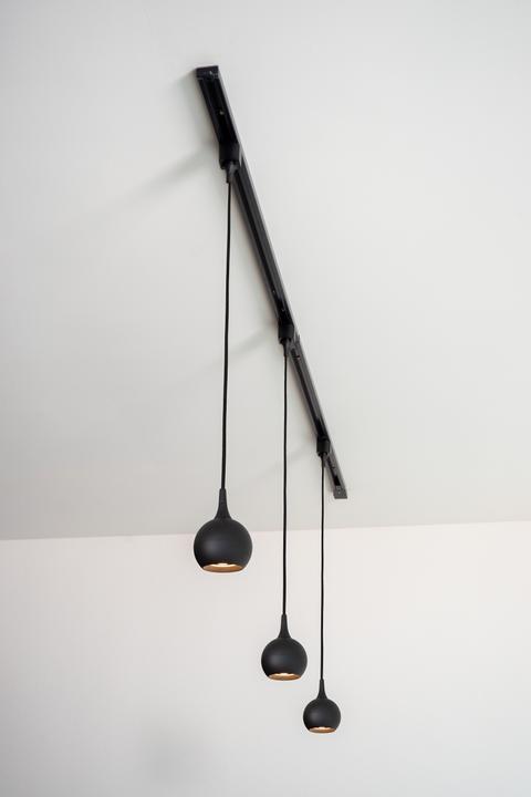 Image du produit Lucide TRACK FAVORI suspension - Système de rail - 1xGU10 - Noir 09956/01/30 (GU10)