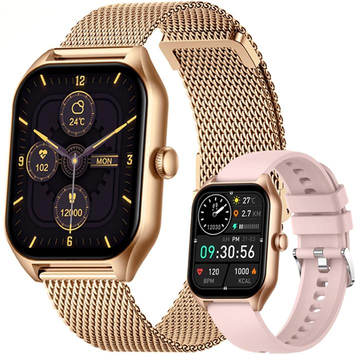 Actual product image RNCF03-5 Damen Smartwatch Roségold Armband + Armband