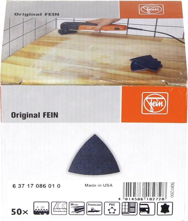 Image du produit Fein Papier de verre Delta avec Velcro (36)