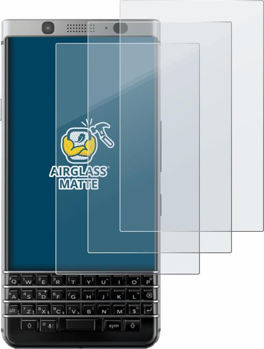 Produktbild BROTECT Schutzglas Schutzfolie Glas Folie Displayschutz matt (3 Stk., Blackberry KEYone)