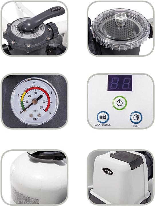 Produktbild Intex Krystal Clear Sandfilteranlage