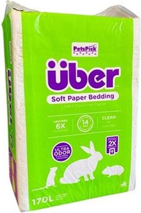 Immagine prodotto NoName Über - Soft Paper Bedding 170l White (Lettiera)