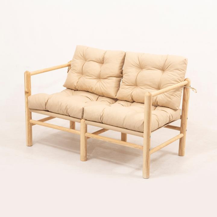 Image du produit Kalune Design Soft Garden Table Three Chairs Set (135 x 135 x 74 cm)