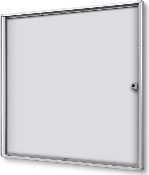 Actual product image eurokraft basic Indoor Info Showcase (Magnet board, Bulletin board, 71.5 x 65.5 cm)