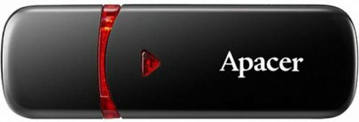 Productafbeelding Apacer AH333 32 GB - 32 GB - USB Type-A - 2.0 - Pet - 7.8 g - Zwart (32 GB, USB-A)