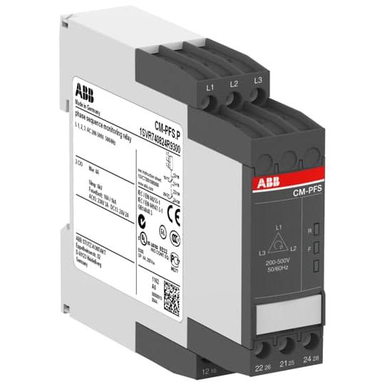 ABB CM-PFS.P DreiphasenÃ¼berwachungsrelaisÂ 2We, L1-L2-L3=200-, Relais